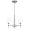 Quoizel Aria 3-Light Antique Polished Nickel Pendant ARI2817AP - alternate 1